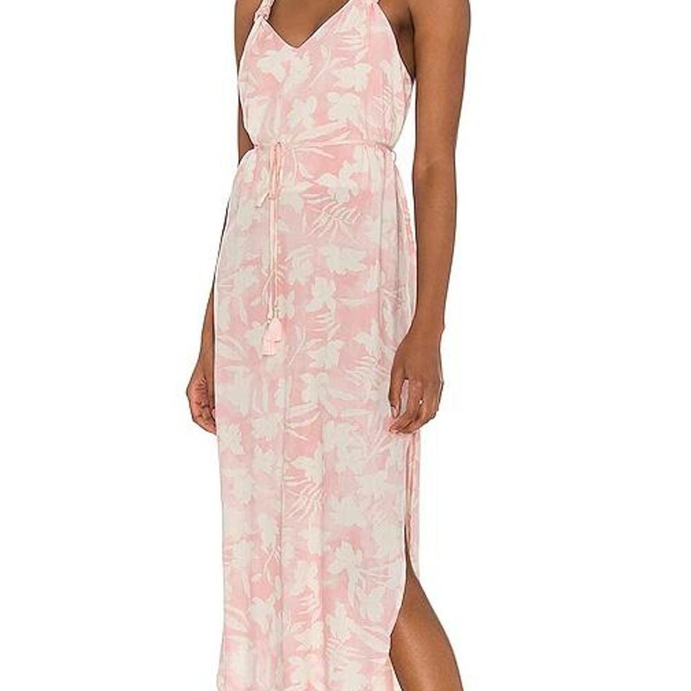 New lspace pink maxi dress